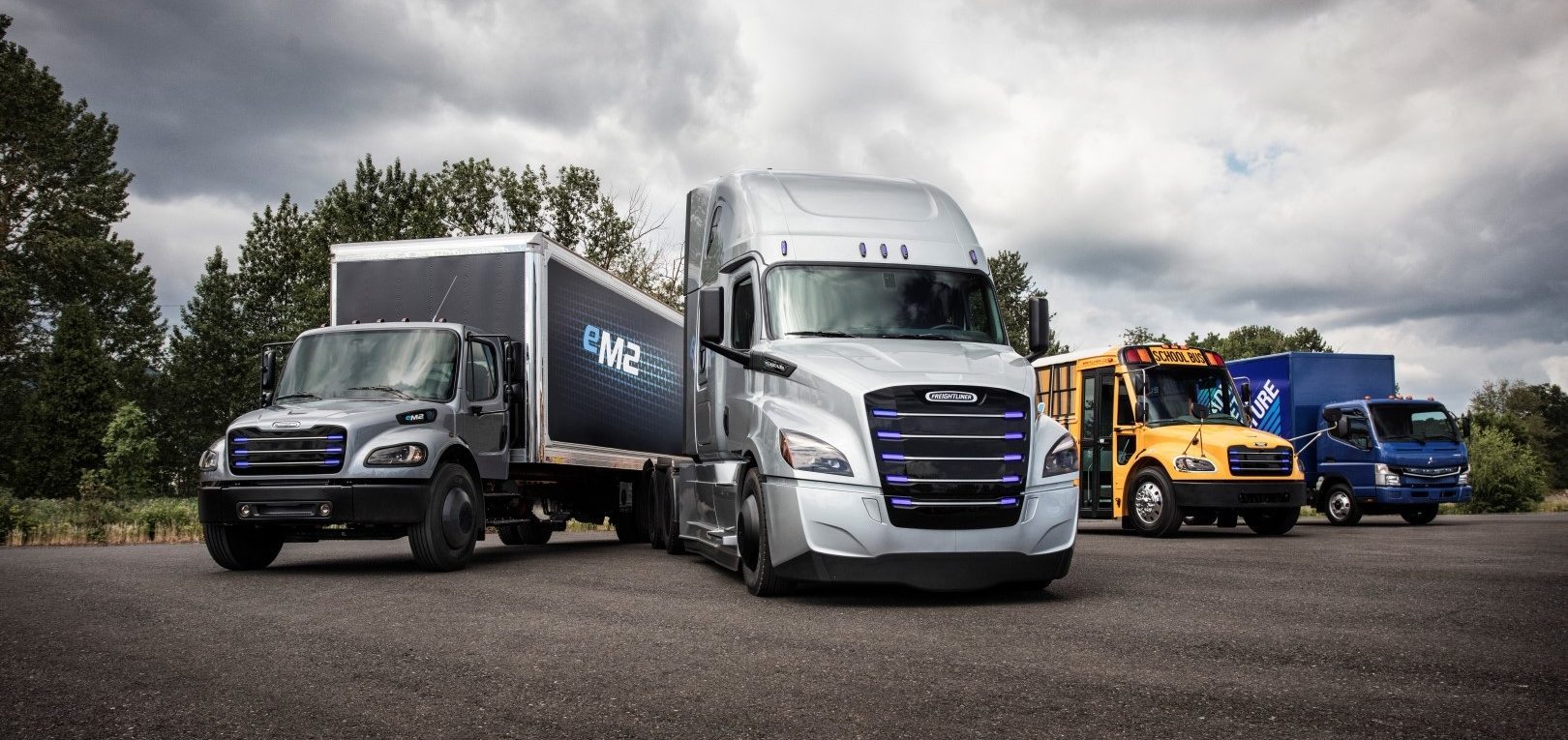 electric semi trucks